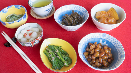 日本のおかず・お惣菜・和食イメージ