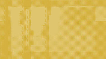Obraz premium Abstract golden halftone texture background image.