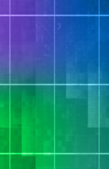 Abstract glitch art grid background image.