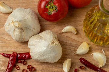 ニンニクと唐辛子