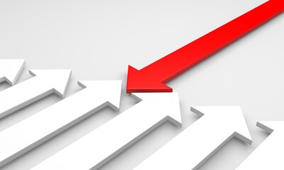 3g graph arrows moving background