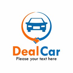 Deal car symbol logo template illustration