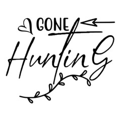 Gone Hunting svg