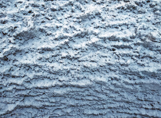 Wavy, embossed snow background