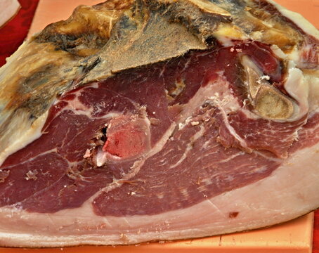 Hearty Ham On The Bone From The Market