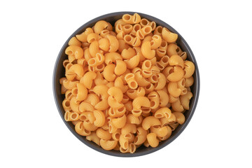Dry pasta in a cup