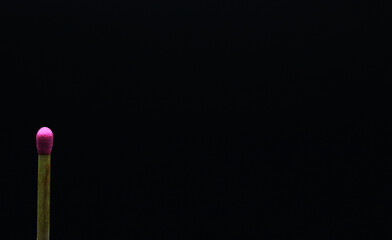 Matchstick, the concept of entrepreneurship, ideas, startup