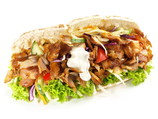 Döner Tasche Freigestellt