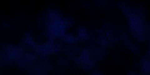 Fototapeta premium Dark BLUE vector background with circles.