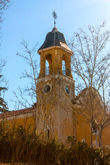 Campanario en la ciudad de Guadalajara, Castilla La Mancha, Espa&ntilde;a.