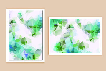 Polygonal Mosaic Background, Low Poly Style, Vector illustration, Business Design Templates	