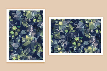 Polygonal Mosaic Background, Low Poly Style, Vector illustration, Business Design Templates	