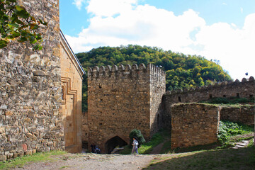 Tower of the Ananuri Fortress in Georgia