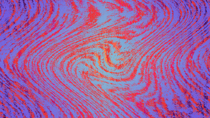 Fototapeta na wymiar blue red abstract background with psychedelic style