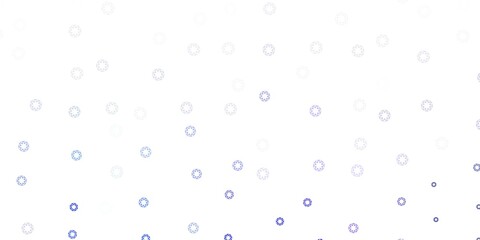 Light purple vector template with circles.