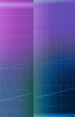 Abstract glitch art grid background image.