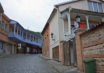 Sighnaghi street in Kakheti, GeorgiaSighnaghi street in Kakheti, Georgia