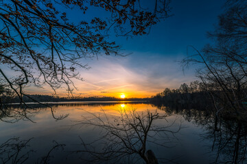 Abendsonne am Moorsee