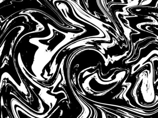 Black Marble Liquid ink acrylic texture painted wave texture background.