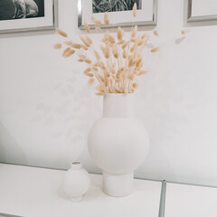 minimale Kugelvase Bubble Vase natural Minimal 