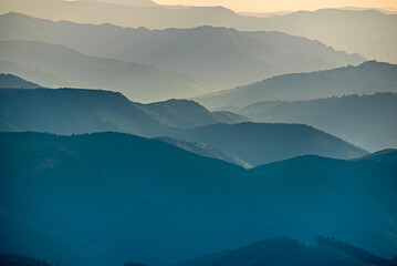 Abstract mountain background