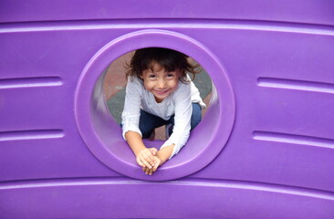 child and playground