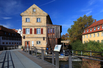 Streets in old town, Bamberg, Germany