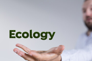 Green Concept creative idea and innovation.