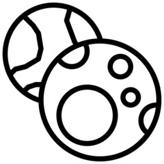 PLANETS line icon © cameron