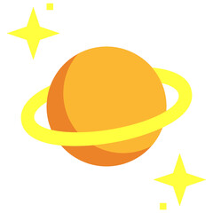 PLANET flat icon