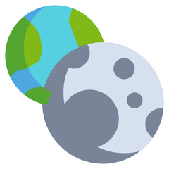 PLANETS flat icon © cameron