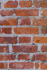 background or texture in the form of vertical brickwork