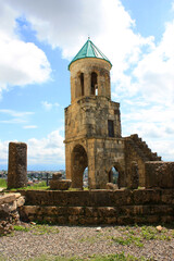 Fototapeta na wymiar Bell tower of Bagrat Cathedral in Kutaisi, Georgia 