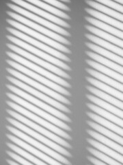 Abstract shadow lines over cement wall background for mock up