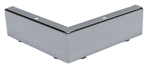 White isolate metal leg for bed base and sofa 