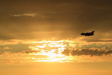 helicopter in the sky