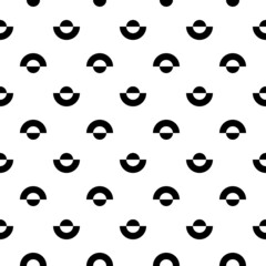 Figures seamless pattern. Folk wallpaper. Tribal motif. Simple forms background. Ethnic ornament. Geometrical shapes backdrop. Digital paper, textile print, abstract illustration. Vector artwork.