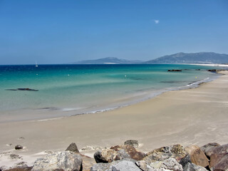 beach and sea of Tarifa