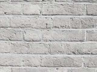 grunge industrial white brick wall background