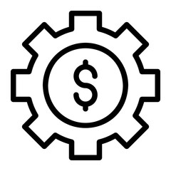 management line icon