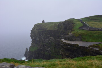 Moherowe Klify, Cliffs of Moher, Irlandia, Ireland, Krajobraz 