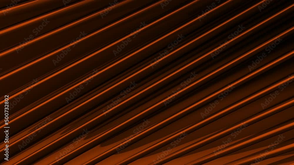 Poster moving 3d texture with lines and glitter. motion. diagonal 3d lines with metallic luster create back