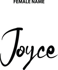 Joyce Women's Name Calligraphy