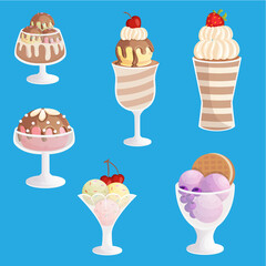 Ice cream set 