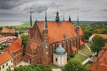 Archcathedral Basilica of Assumption of Blessed Virgin Mary and St. Andrew Apostel in Frombork. Poland