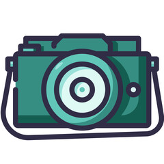 camera Two Tone icon