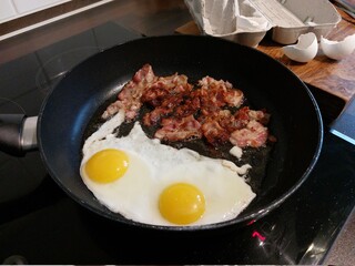 Eier mit Speck 