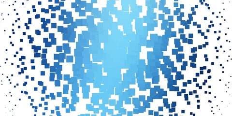 Light BLUE vector backdrop with rectangles.