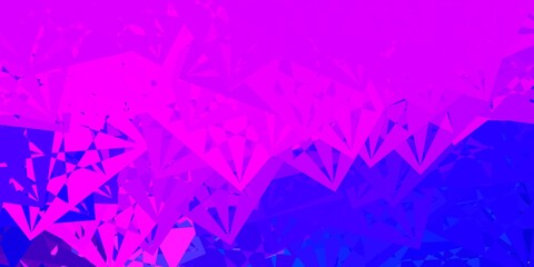 Dark Multicolor vector texture with random triangles.