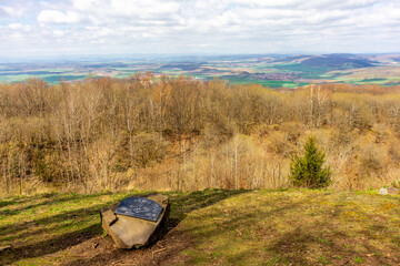 Wanderung zu den Gleichbergen bei Römhild in Südthüringen - Thüringen - Deutschland